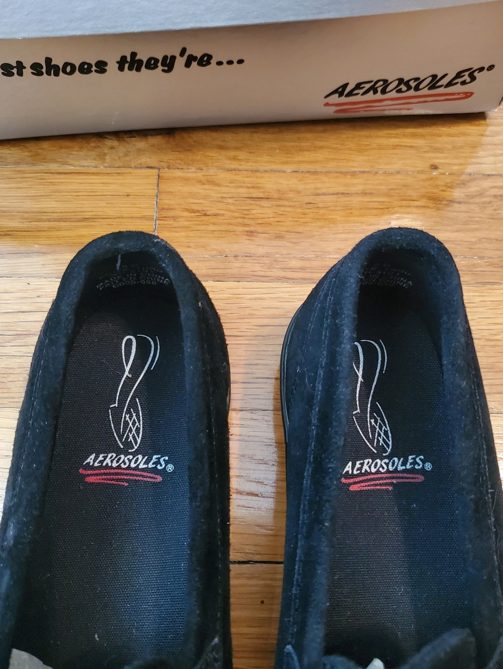 Aerosoles Women’s Black Suede Loafers Size 8 - Picture 7 of 8